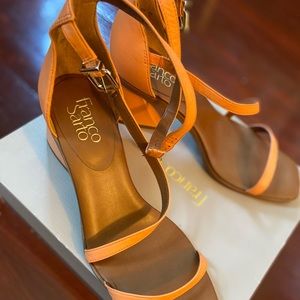 Franco Sarto Leather Shoes in Melon